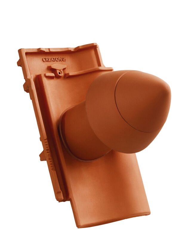 MEL keramickýkomín odvzdušňovací pre sanitárne odvetranie SIGNUM DN 100 so skrutkovaným vekom, s flexibilnou prípojkou (s adaptérom)