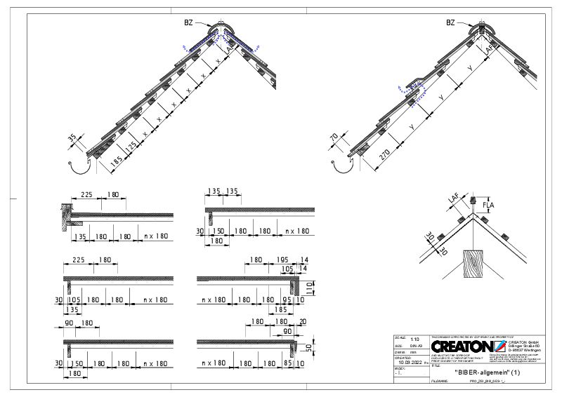 Drawing KLASSIK general view GES-1