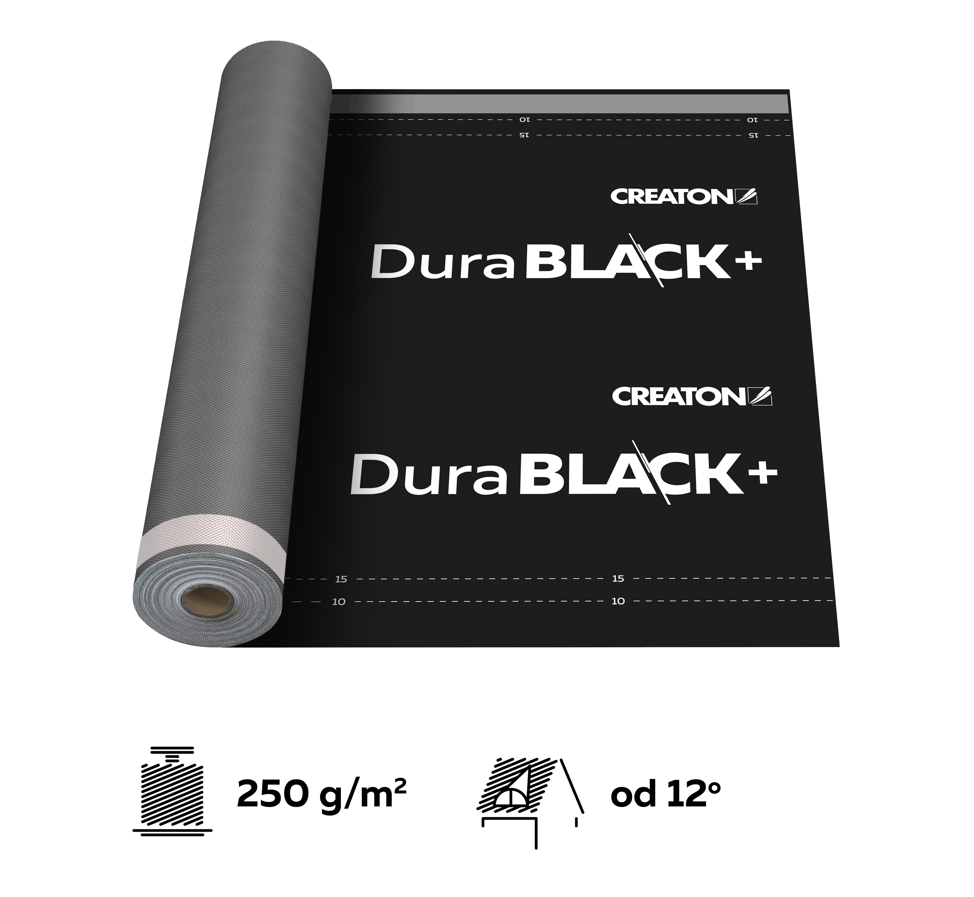 Strešná fólia CREATON DuraBLACK+