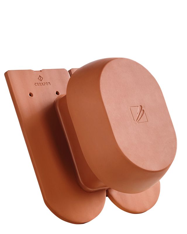 KLASSIK zaoblený tvar, keramickýodvetrávací komín DN 150/160 mm s adaptérom SIGNUM