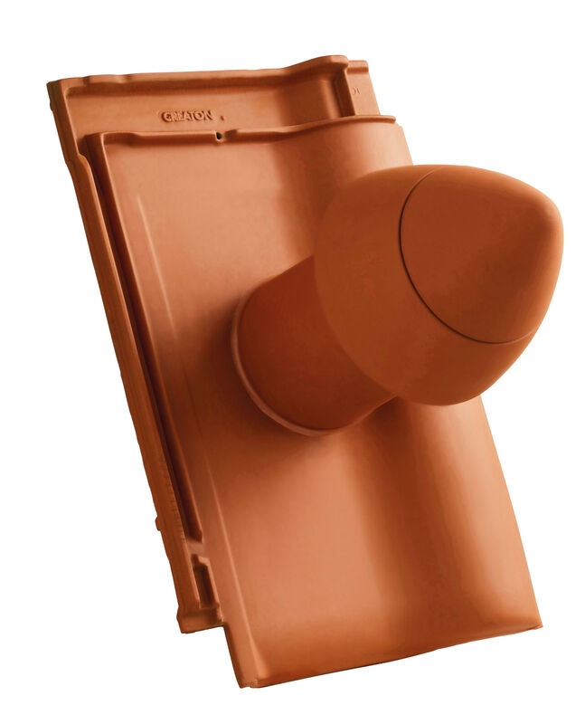 BAL keramickýkomín odvzdušňovací pre sanitárne odvetranie SIGNUM DN 100 so skrutkovaným vekom, s flexibilnou prípojkou (s adaptérom)