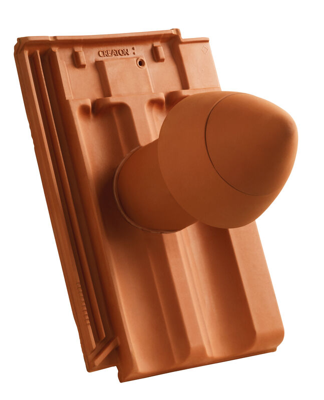 RAP keramickýkomín odvzdušňovací pre sanitárne odvetranie SIGNUM DN 100 so skrutkovaným vekom, s flexibilnou prípojkou (s adaptérom)