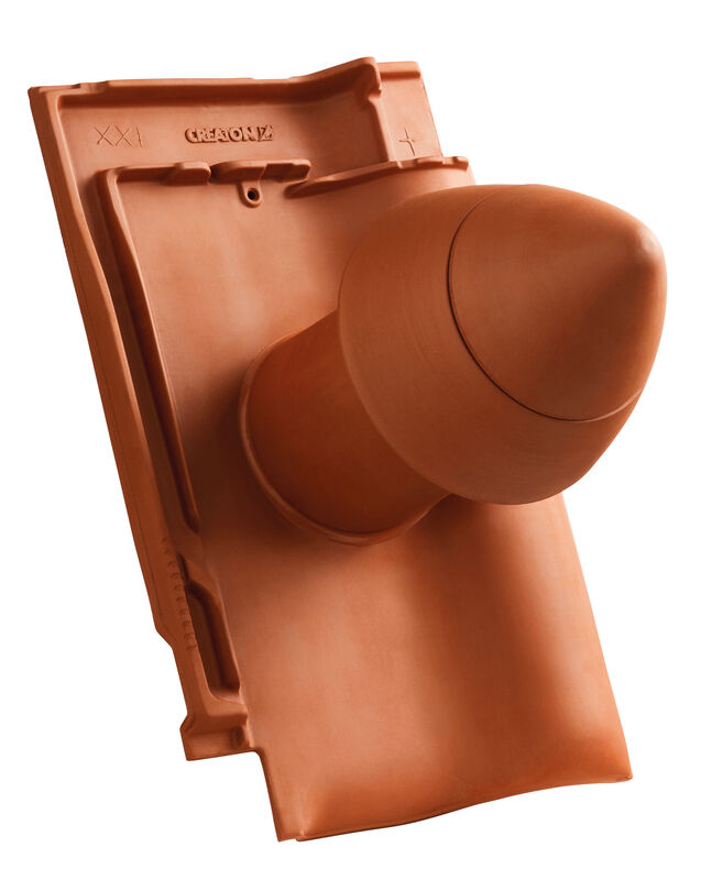 Keramický sanitárny odvetrávací komín SIGNUM Ø 100 mm s flexibilnou prípojkou