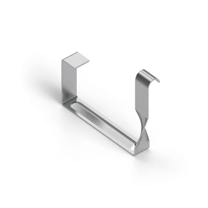 Zinkovo-hliníková závesná vichrová spona, lata 40/60 (side interlock tile)